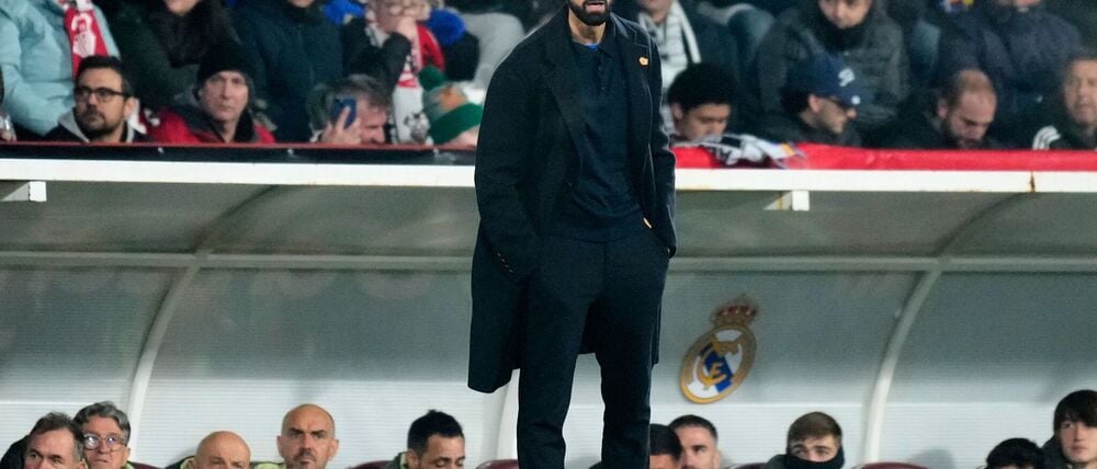 Ein bitterer Abend für Álvaro Arbeloa bei seinem Einstand als Trainer von Real Madrid.