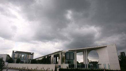 Dunkle Wolken