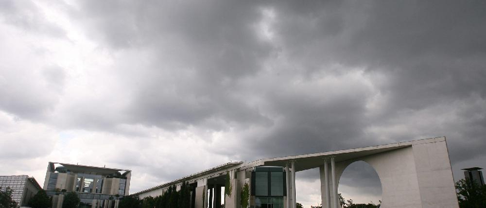 Dunkle Wolken