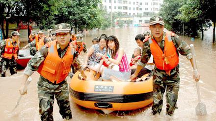 Hochwasser in China