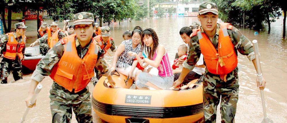 Hochwasser in China