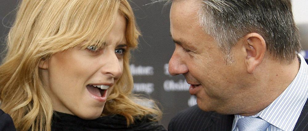 Eva Padberg und Klaus Wowereit