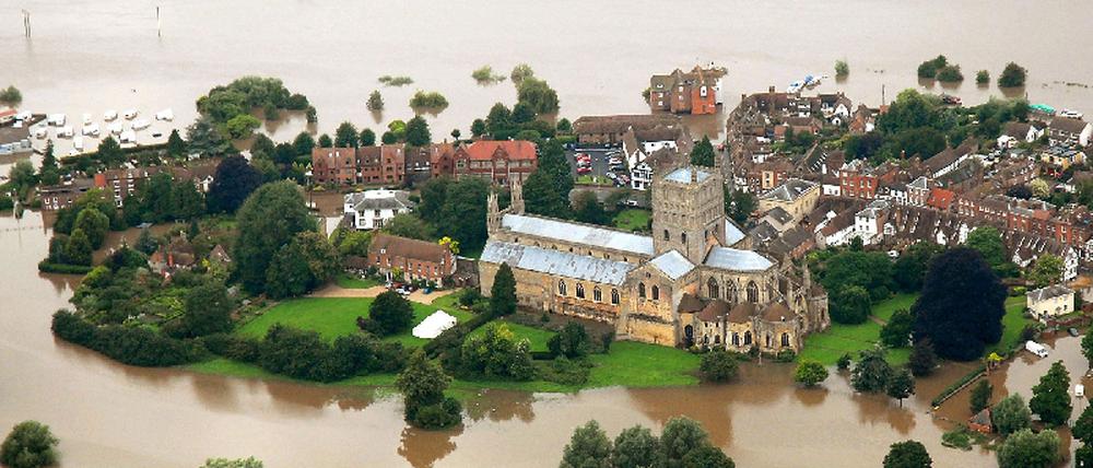 Hochwasser in England