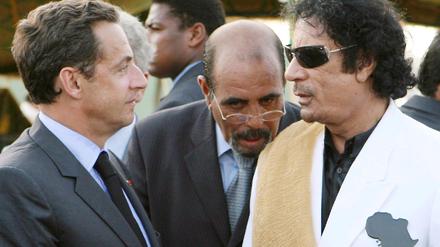 Sarkozy in Tripolis