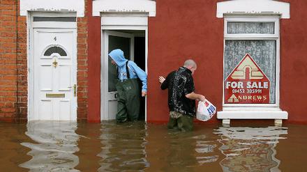 Flut in England