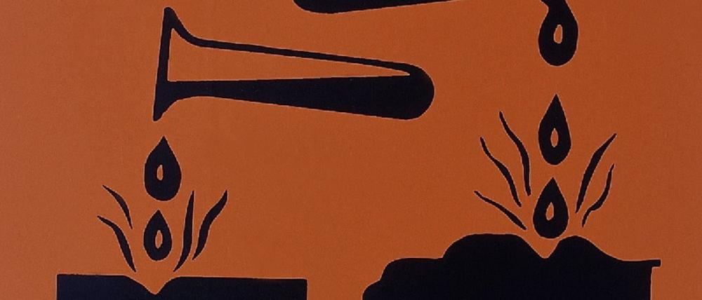Säure-Schild