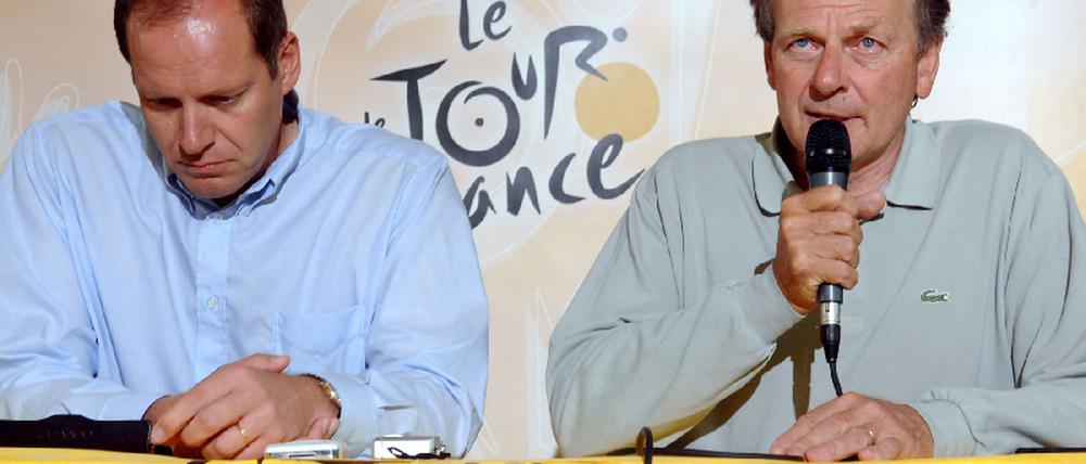 Christian Prudhomme und Patrice Clerc