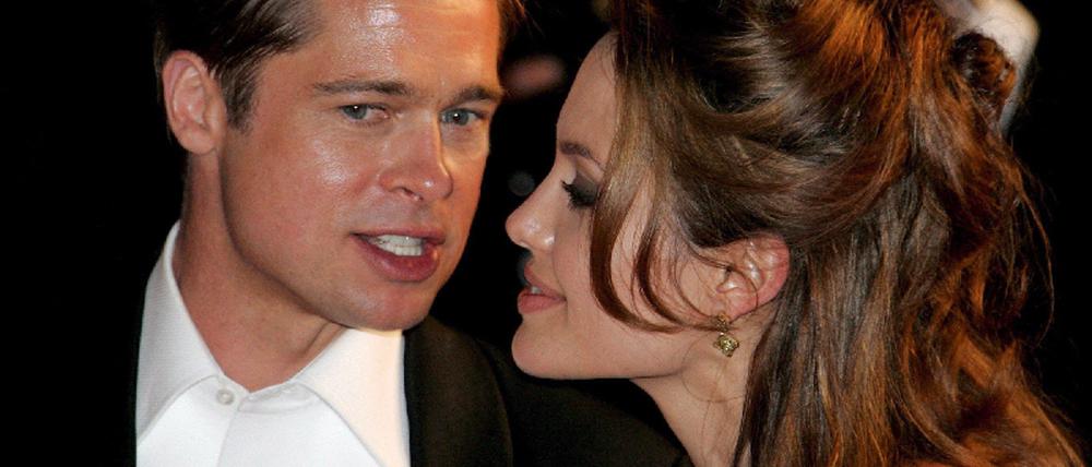 Brad Pitt und Angelina Jolie