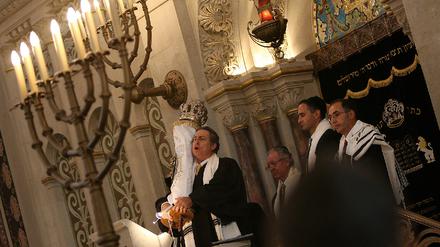 Synagoge Rykestraße Einweihung