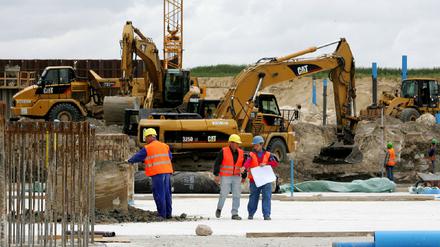 Baustelle BBI