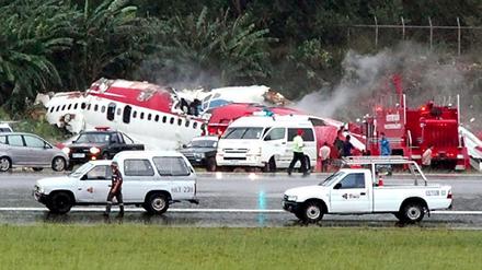 Flugzeugunglück in Thailand