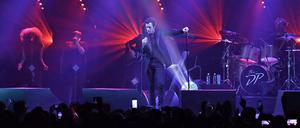 Brandon Flowers bei einem Auftritt.