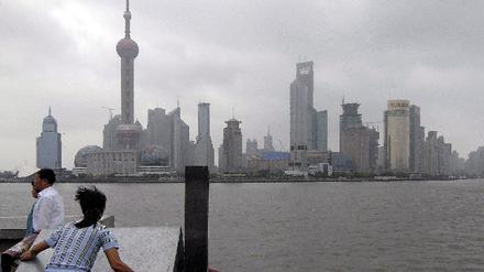 Taifun Shanghai