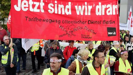 Warnstreik im öffentlichen Dienst