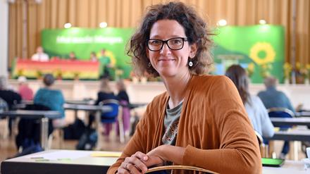 Die ehemalige deutsche Schwimmerin und Weltmeisterin Antje Buschschulte will in den Landtag.