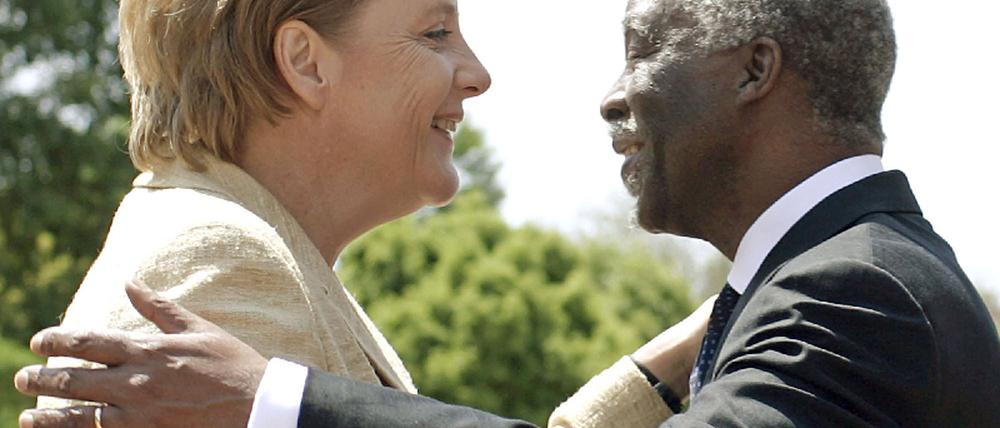 Merkel und Mbeki