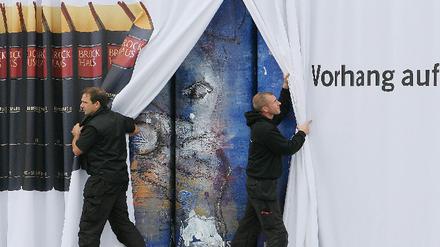 Buchmesse Frankfurt - Vorhang auf