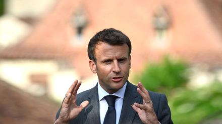 Frankreichs Staatspräsident Emmanuel Macron.