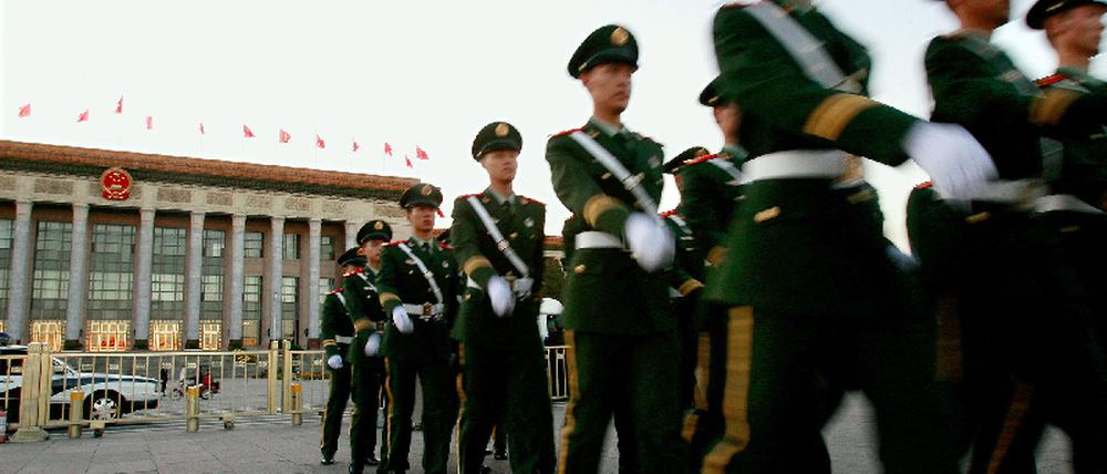 Tianamen-Platz Militär