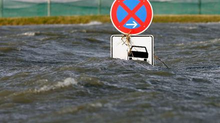 Sturm an der Nordseeküste