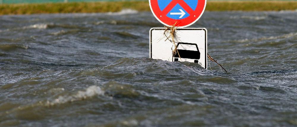 Sturm an der Nordseeküste