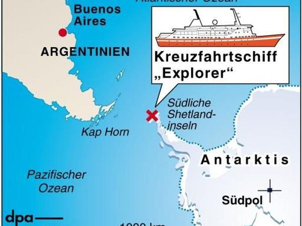 Kreuzfahrtschiff Explorer