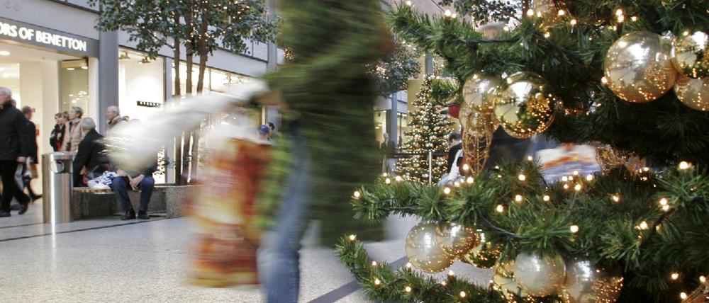 Einzelhandel Weihnachten
