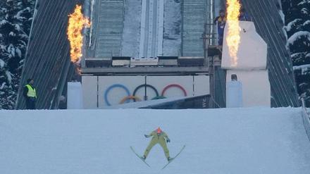 skispringen