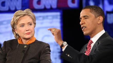 Clinton & Obama