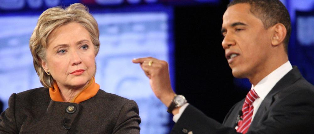 Clinton & Obama