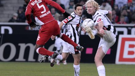 Sascha Rösler (r.) und Boubacar Diarra