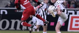 Sascha Rösler (r.) und Boubacar Diarra