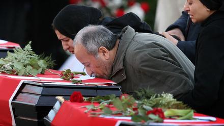 Trauernde Türken