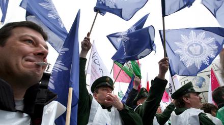 Polizisten-streik