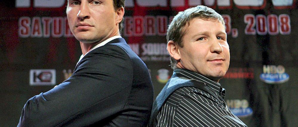 Klitschko und Ibragimow