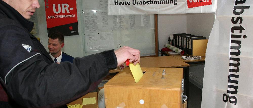 BVG-Urabstimmung