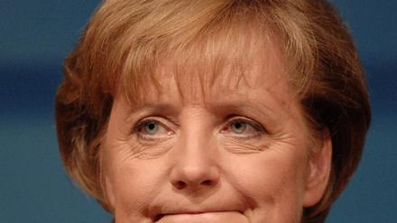 Merkel mal entschlossen