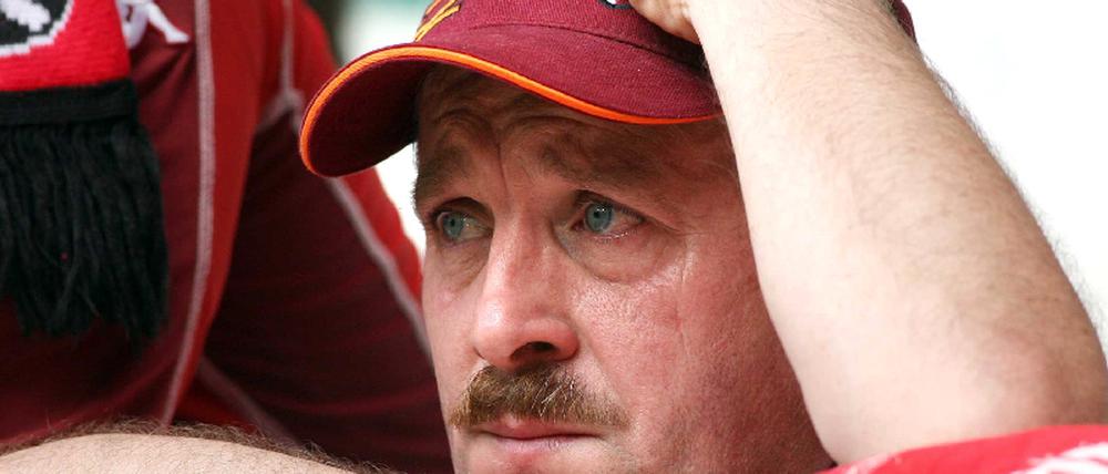 Enttäuschter FCK-Fan