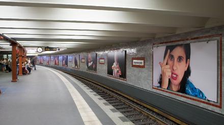 Werbefläche am Alexanderplatz
