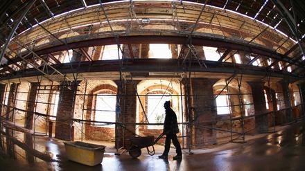 Burg Storkow Richtffest