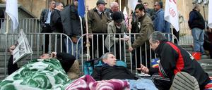 Proteste in Tiflis