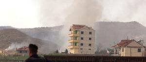 Explosion in Albanien