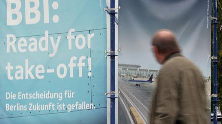 Werbeplakat BBI