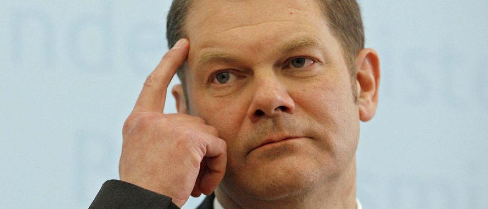 Scholz zu Mindestlöhnen