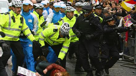 Anti-China Protest London