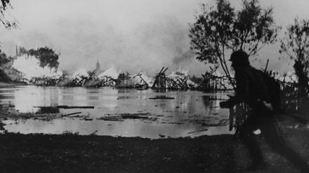Ein Ziel des Angriffes war es, für die Deutschen „Lebensraum“ im Osten zu erobern. Deutsche „Wehrbauern“ sollten in „Wehrdörfern“ angesiedelt werden.
