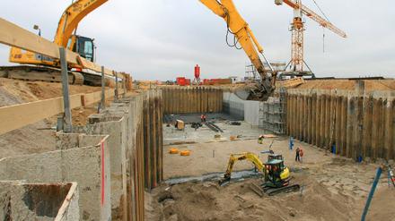 BBI-Großbaustelle