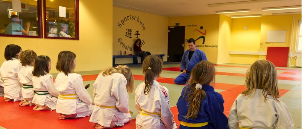 In der Sportschule Senshu in Lichterfelde bekommen Kinder und Erwachsene Tanz- und Kampfsportunterricht. 