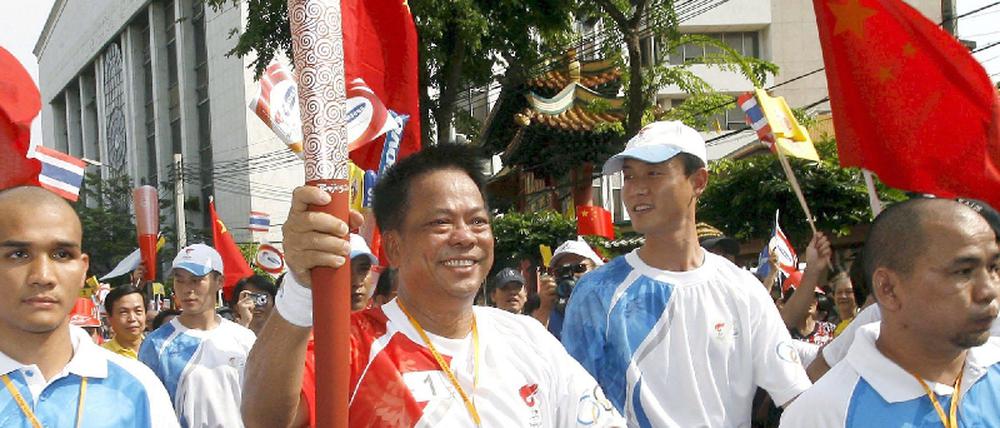 Fackel in Thailand