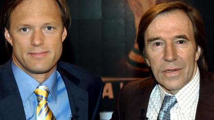 Günter Netzer und Gerhard Delling